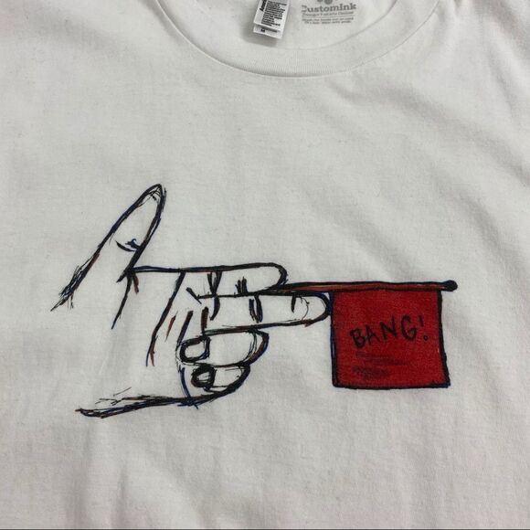 Bang Hand Gun T Shirt - Picture 6 of 6